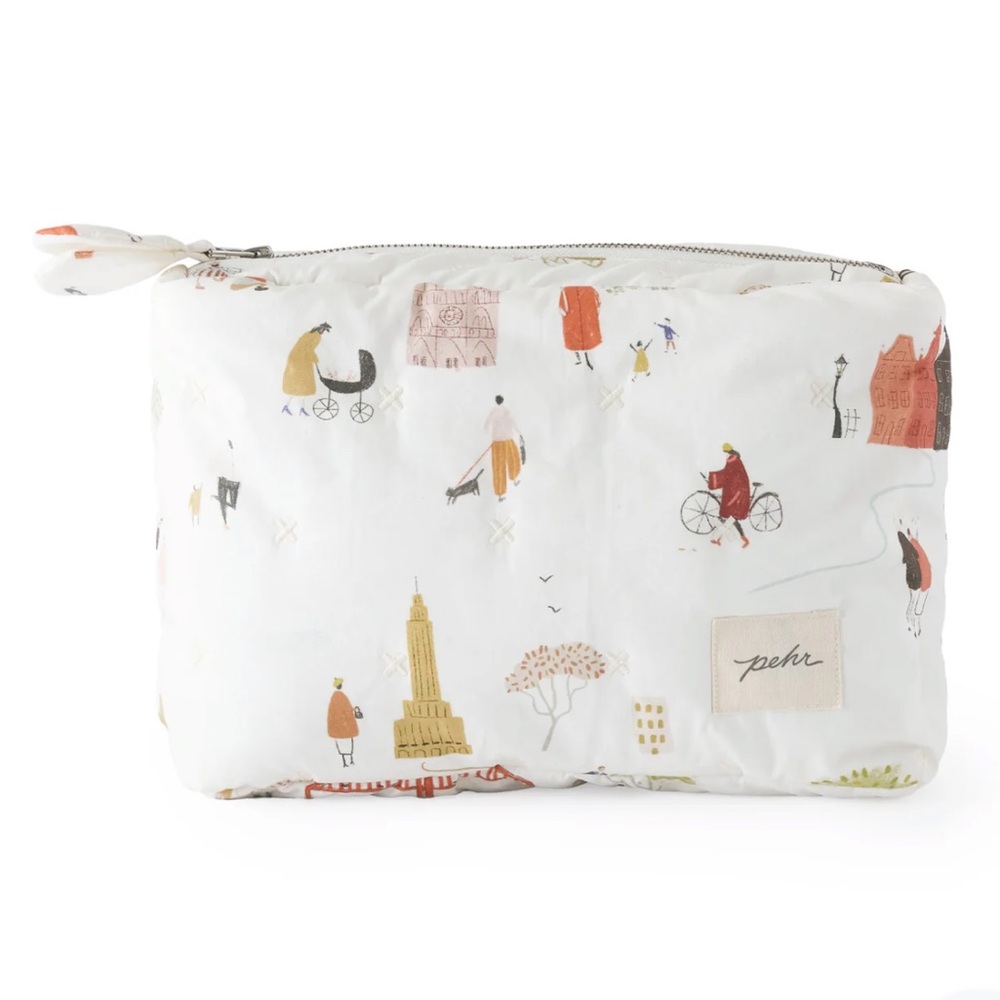 NWT Pehr On the Go Pouch - Explore the world